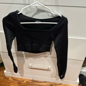 Athletic crop top size small